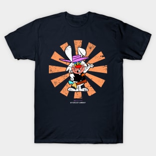 Ricochet Rabbit Retro Japanese T-Shirt